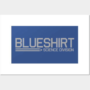 Blueshirt Science Posters and Art